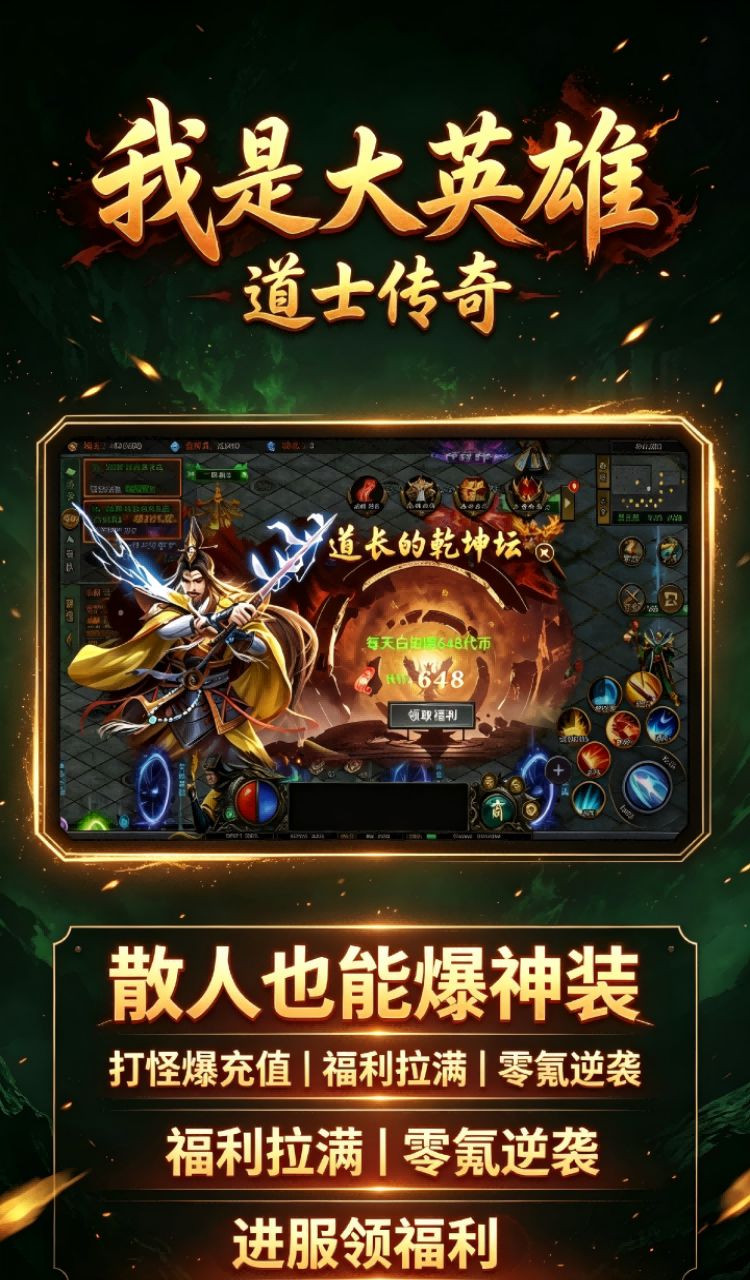 我是大英雄（内置1折648免费版）截图1