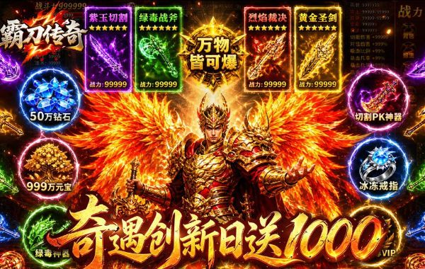 霸刀传奇(天天送1000充) 霸刀传奇(天天送1000充)